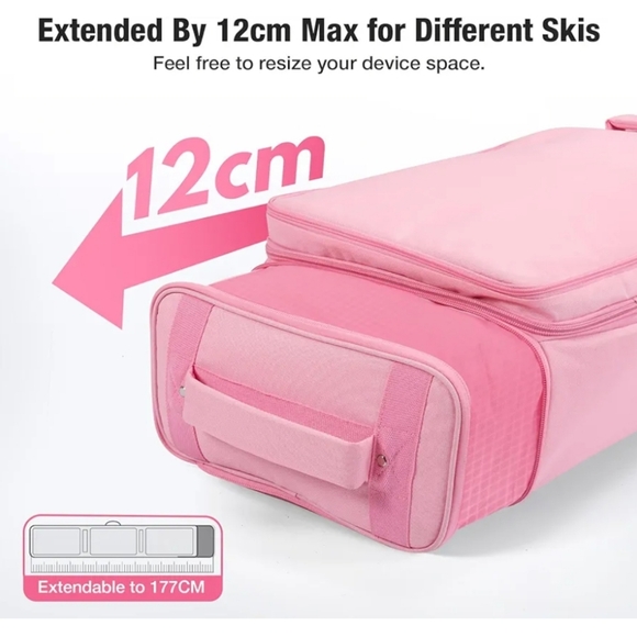 DASHINGNOAH Double Rolling Ski Bag BRAND NEW - Picture 5 of 7